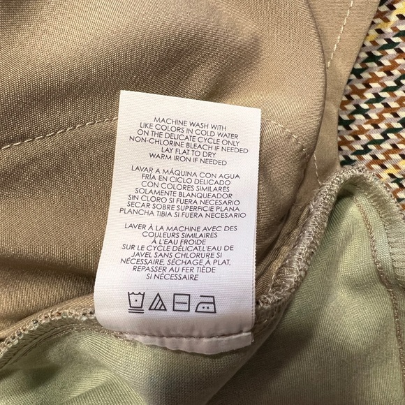 Cabi Plaid Pastime Skirt Short Elastic Pull On Style #3584 XL EUC - Picture 6 of 8